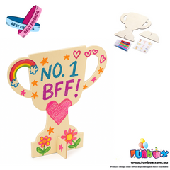 DIY No.1 BFF Wooden Trophy Kit