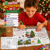Pre-Order! Christmas Colour-In Activity Placemat