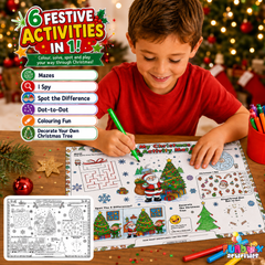 Pre-Order! Christmas Colour-In Activity Placemat