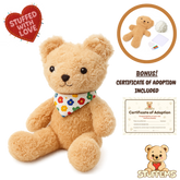 Classic Teddy Stuffem with Bandana