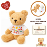 Classic Teddy Stuffem with T-Shirt