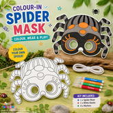 Spider Colour-In Mask