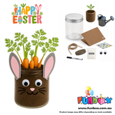 Easter Carrot Planting Jar Kit