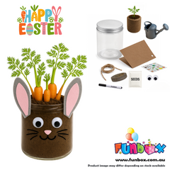 Easter Carrot Planting Jar Kit