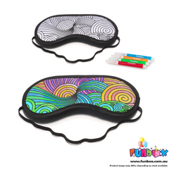 Colour-in Eye Mask Kit