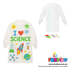 DIY Kids Lab Coat (One size fits most - Ages 4-10)
