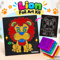 Lion Foil Art Kit