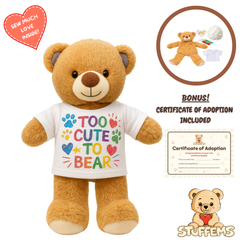Pre-Order! Lullabear Teddy Stuffems (with T-Shirt)