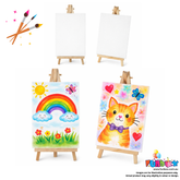 Medium Canvas Kit on Easel