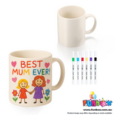 Colour-In Mother's Day Mug