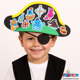 DIY Pirate Hat and Eye Patch!