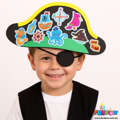 DIY Pirate Hat and Eye Patch!
