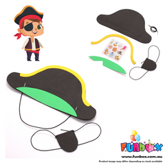 DIY Pirate Hat and Eye Patch!