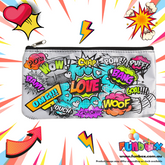 Colour-In Comic Pop-Art Pencil Case