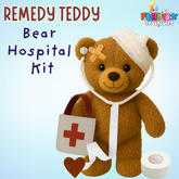 'Remedy Teddy' - Stuffem Bear Hospital Kit