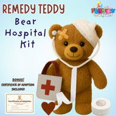 'Remedy Teddy' - Stuffem Bear Hospital Kit