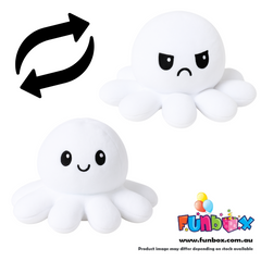 Reversible Mood Octopus Plushy