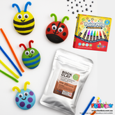 DIY Rock Dough and Paint Pen Kit