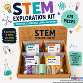 The PREMIUM 8 Week Activity STEM Box - Kit for 30 Kids