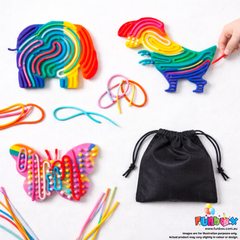Sensory Noodle Maze Board