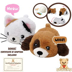 Pre-Order! Switch-a-Pet KittyPup Reversible Stuffem