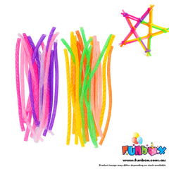 Metallic Craft Mesh Tubes (20-Pack)