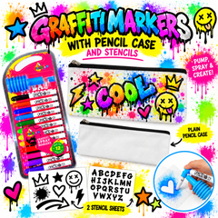 Graffiti Pencil Case Kit