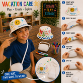 2-in-1 Fold & Go Bucket Hat Kit