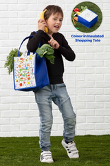 Colour-Me-In Sustainable Insulated Shopping Tote