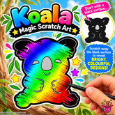 Koala Magic Scratch Art