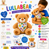 Lullabear Teddy Stuffems (with bandana)