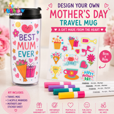 Colour-In Mother's Day Travel Mug