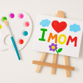 DIY Mother's Day Canvas Kit on Easel - Pack of 24 kits