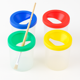 Non-Spill Paint Pot Set 4-Pack