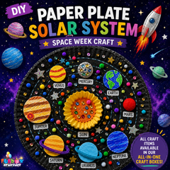 FREE Download: Paper Plate Solar System Activity!