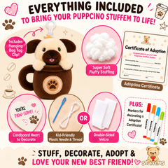 Pre-Order! Puppycino Stuffem