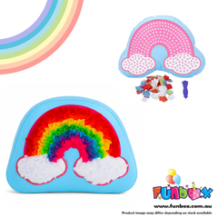 DIY Fabric Rainbow Pillow Kit