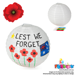DIY Anzac & Remembrance Day Lantern Activity