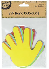 Vibrant Hand Cutouts – Craft, Colour, Create!