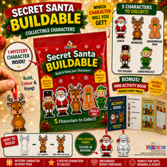 Pre-Order! Secret Santa Buildables - Collectible Characters
