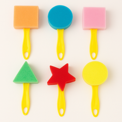 Painting Sponge Stamp Set 6-Pack