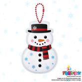 Pre-Order! Instant Snowman Bag Tag Kit