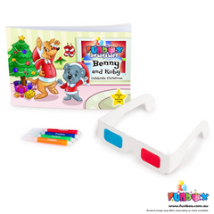 BULK BUY SALE! Christmas 3D Activity Book (with markers)