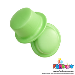 Green Foam Top Hat - 20-Pack