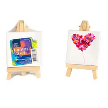 Load image into Gallery viewer, Design your Own MINI Mother&#39;s Day Canvas Easel Kit - 12 Pack
