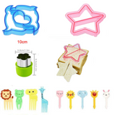 6-piece Sandwich Cutter Kit