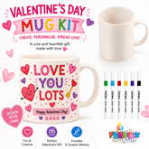 Colour-In Valentine's Day Mug