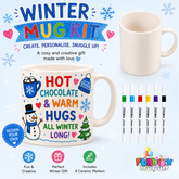 Colour-In Winter Mug