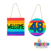 DIY MDF Wooden Hanging Plaque