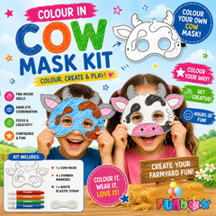 10% OFF BULK BUY: Cow Colour-In Mask Kit